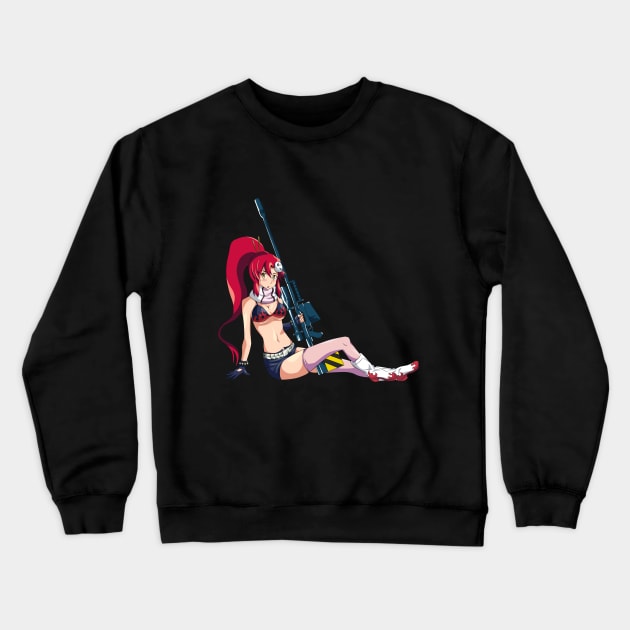 Yoko Litner Crewneck Sweatshirt by Shiro743